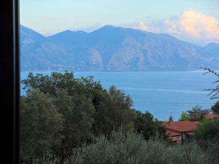 Vista dalle stanze da letto
